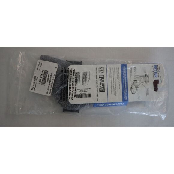 Duluth Trading Men Sz L(9.5-12) Gray Heather Coolerino Merino Wool Quarter Socks - Picture 6 of 6